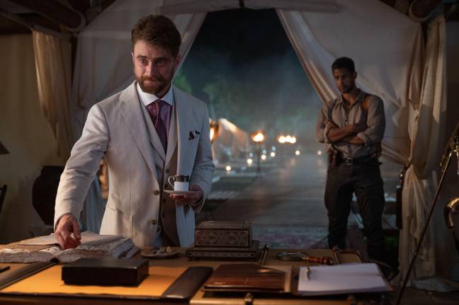 Daniel Radcliffe in The Lost City. Credit: Alamy