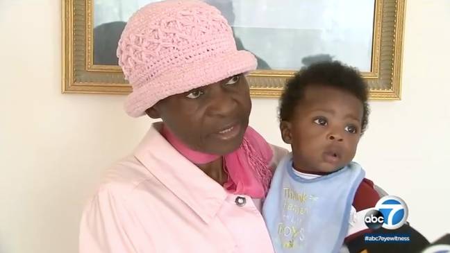 Vicky Umodu found $36,000 in a second-hand sofa. Credit: ABC 7