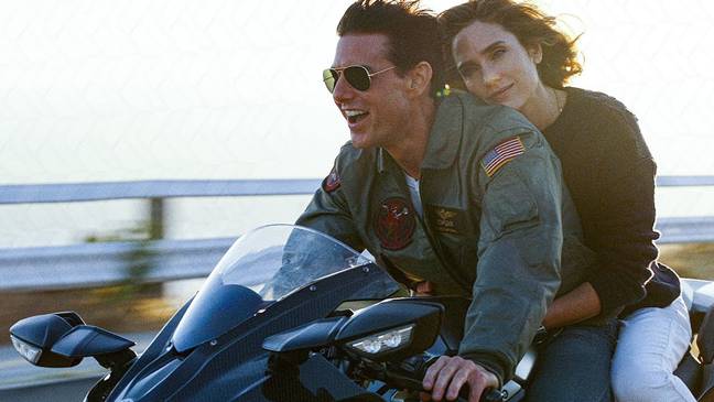 Tom Cruise and Jennifer Connelly in Top Gun: Maverick. (Paramount Pictures)