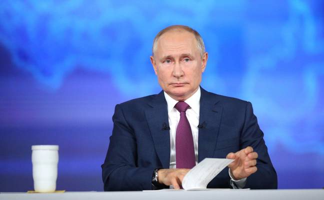 Vladimir Putin. Credit: Asar Studios / Alamy Stock Photo