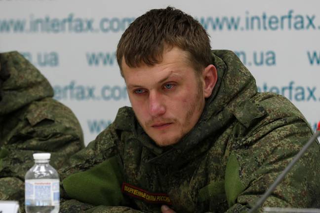 Russian soldier Alexei Zheleznyak called Putin a liar (ATEF SAFADI/EPA-EFE/Shutterstock)