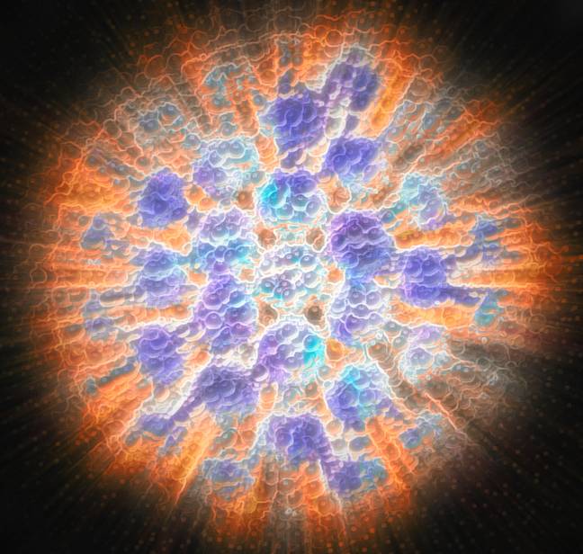 يضع العلماء طاقة في كبسولة ذهبية صغيرة أكثر من الشبكة الكهربائية الأمريكية بأكملها. الائتمان: Giro Science / Alamy Stock Photo