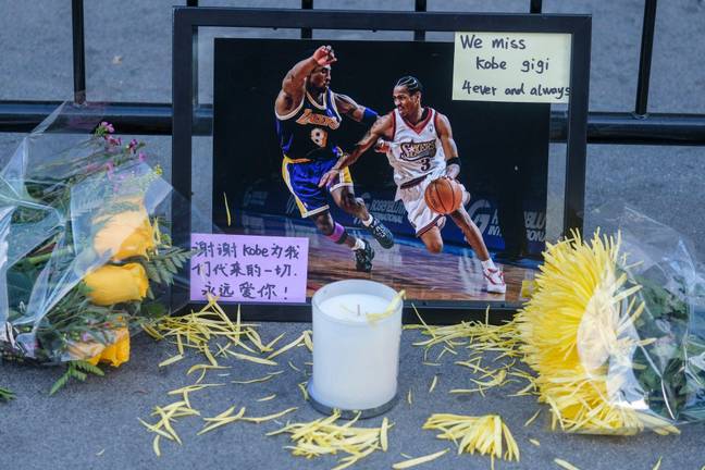 Kobe and his daughter died in 2020. Credit:  ZUMA Press, Inc./Alamy Stock Photo