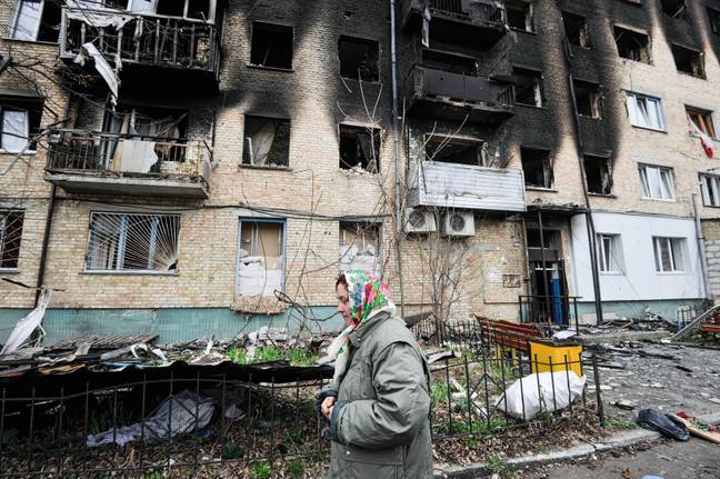 Ukraine has faced utter devastation since the Russian invasion began almost two months ago. Credit: Alamy