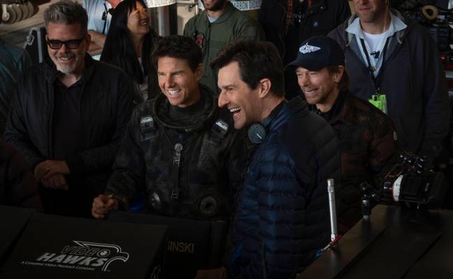 Jerry Bruckheimer reunited with Tom Cruise for Top Gun: Maverick. Credit: Alamy