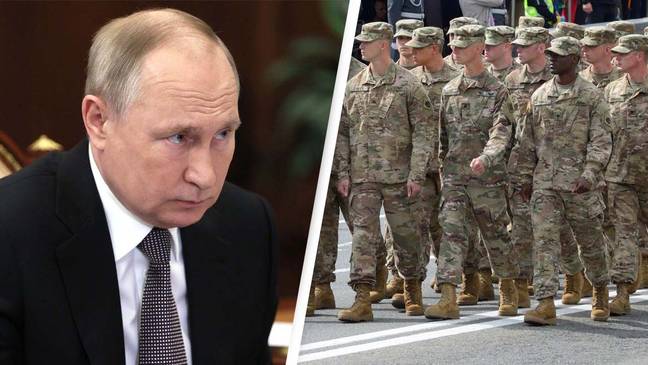 8,500 US Troops Placed On Alert Amid Putin Invasion Fears (Alamy)