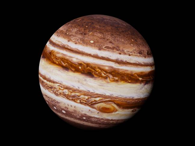 Jupiter is the solar system's biggest planet. Credit: dotted zebra/Alamy Stock Photo