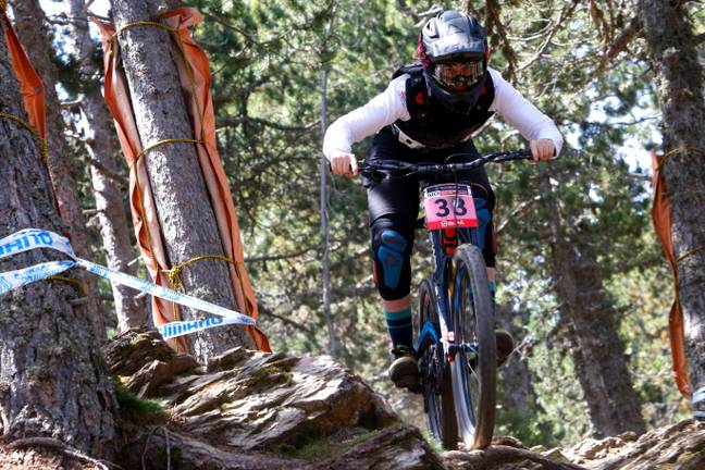 Mountain biker Kate Weatherly has spoken out against new sporting rules restricting trans athletes from competing in women's sports. Credit: Alamy