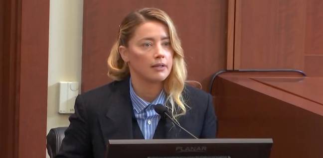 Amber Heard has taken to the stand. Credit: Law &amp; Crime Network