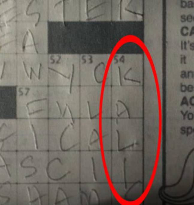 One of the answers to the crossword was 'Kali' (Credit: Netflix/The Tab)