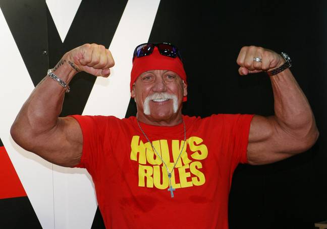 Hulk Hogan rose to fame through professional wrestling. Credit: Alamy