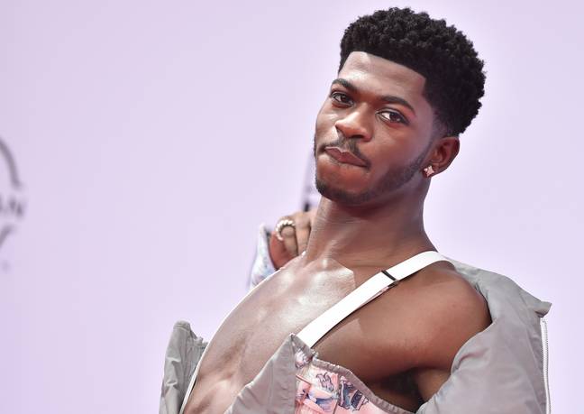 Lil Nas X has urinated on the BET award he won in 2019 for Old Town Road. Credit: Shutterstock