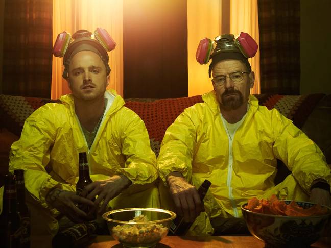 Breaking Bad characters Walter White and Jesse Pinkman. Credit: AMC