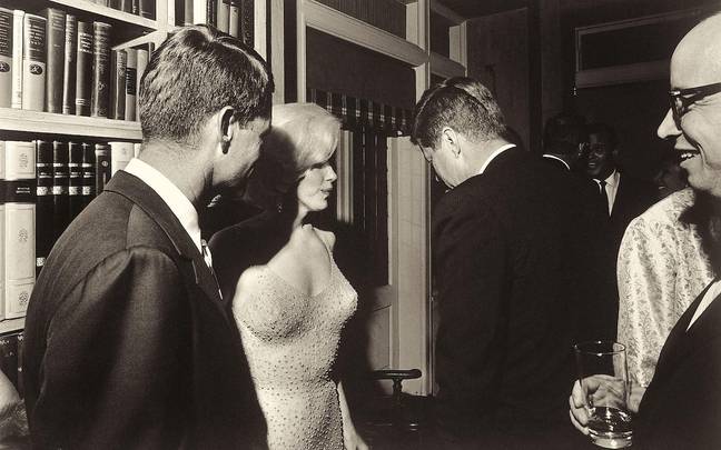Marilyn Monroe, on the occasion of President Kennedy's 45th birthday celebrations at Madison Square Garden in New York City. Credit: Alamy