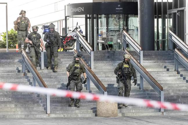 Danish police arrested suspected shooter near the mall 13 minutes after being alerted. Credit: Getty Images