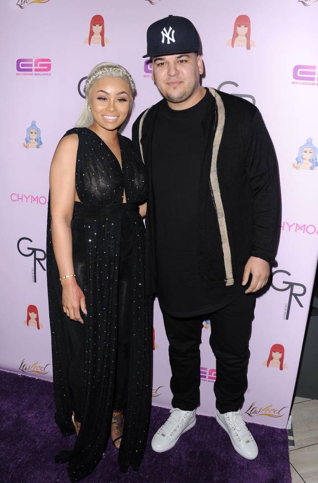Blac Chyna and Rob Kardashian have a daughter together. Credit: Alamy