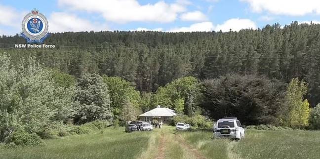 Porters Retreat near Oberon in NSW was searched last year (Credit: NSW Police)