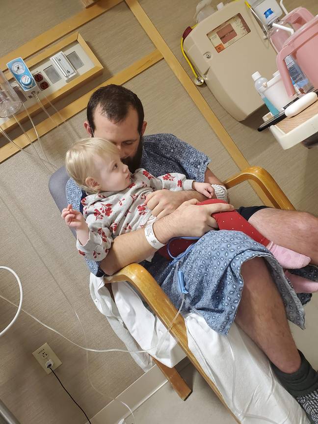 The 31-year-old man, DJ Ferguson, was removed from the transplant list at a hospital in Boston after refusing to have the Covid-19 vaccine, according to his family (Heather Dawson/Facebook)