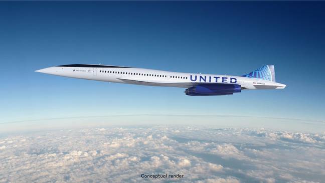 Credit: United Airlines/Boom Supersonic