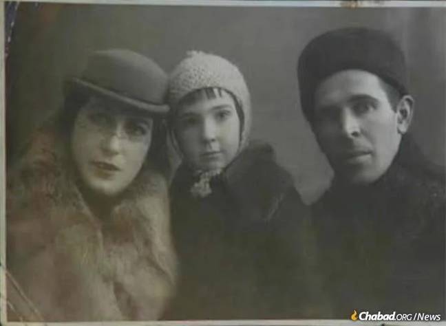 In 1941, Obiedkova's mother and her mother's family were all executed by Nazis. Credit: Chabad.org/News
