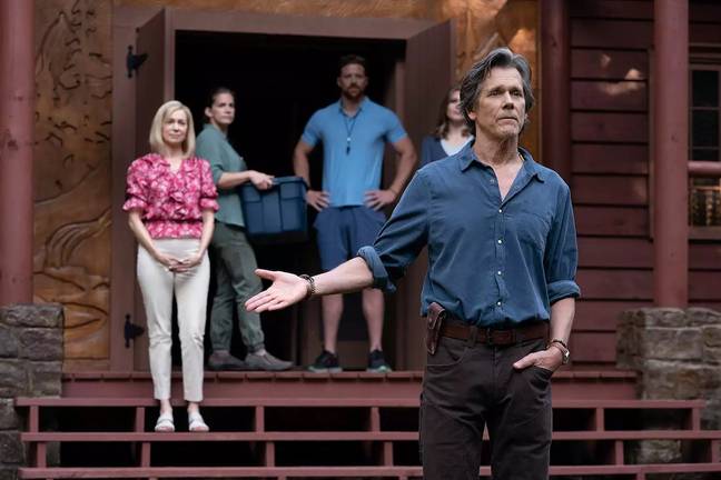 Kevin Bacon stars as the director of the conversion therapy camp. Credit: Blumhouse