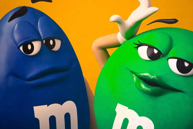 The infamous M&amp;M characters have had a makeover. Credit: Alamy