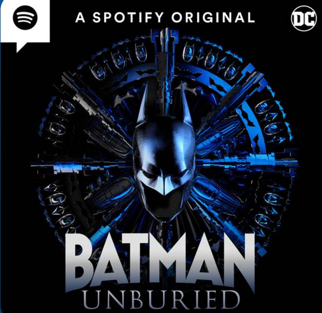 Batman Unburied has now overtaken The Joe Rogan Experience on Spotify's US Podcast Charts. Credit: Spotify 