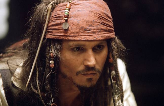 Johnny Depp starred in five Pirates of the Caribbean films. Credit: Disney