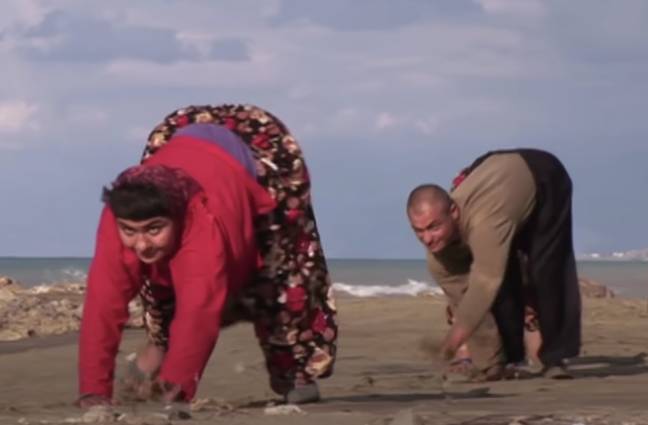 Ulas Ince Inside the extraordinary family where they walk on all fours