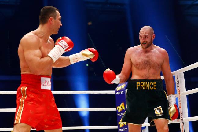Klitschko was originally due to face Fury in a rematch in 2016 (Image: PA)