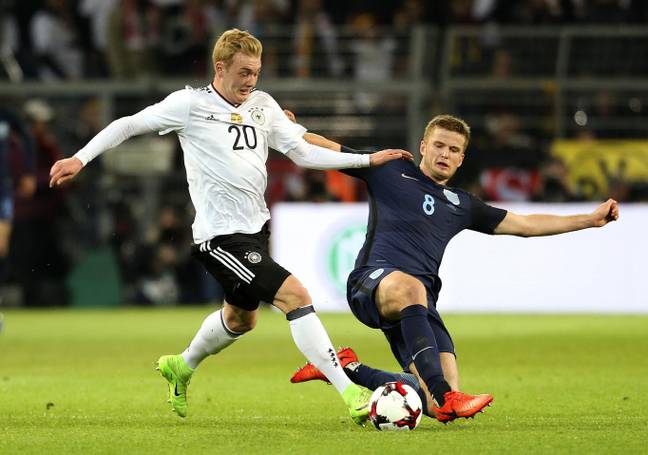England's last away match in Germany in 2017 was marred by crowd trouble (Image: PA)