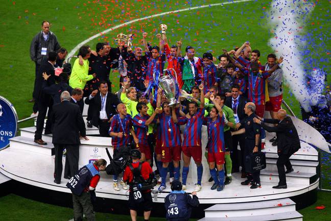 Barcelona won the Champions League last time it was held in France. Image: PA Images