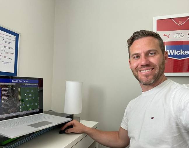 Dominic Broad spent a large chunk of his teenage years playing Championship Manager with his mates.