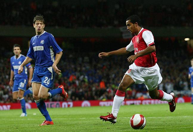 Drpic in action against Arsenal. (Image Credit: Alamy)
