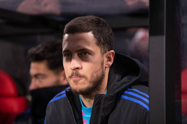 Hazard has not lived his best moment since he signed for Real Madrid.  Credit: Shutterstock