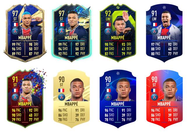 FIFA 21 saw Mbappe secure TOTY for the third year running