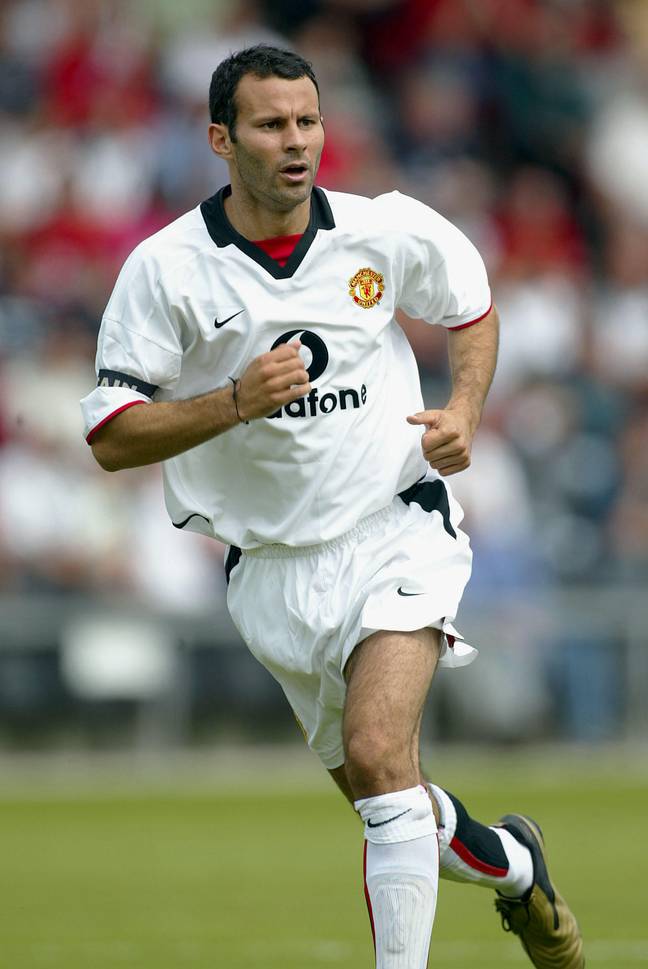 Giggs has been named the greatest player in Manchester United's history (Image: Alamy)