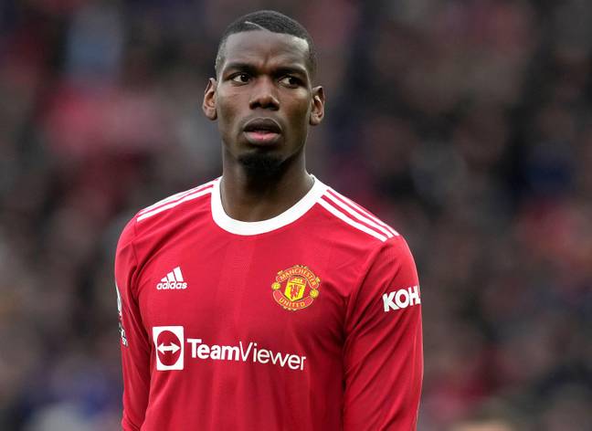 Pogba is out of contract at the end of the season (Image: PA)