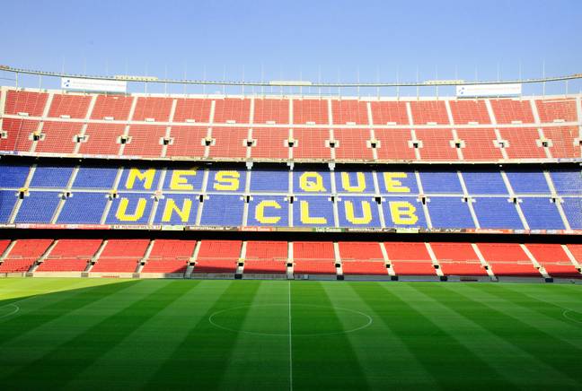 Barcelona are in talks to sell the naming rights to their iconic stadium (Image: Alamy)