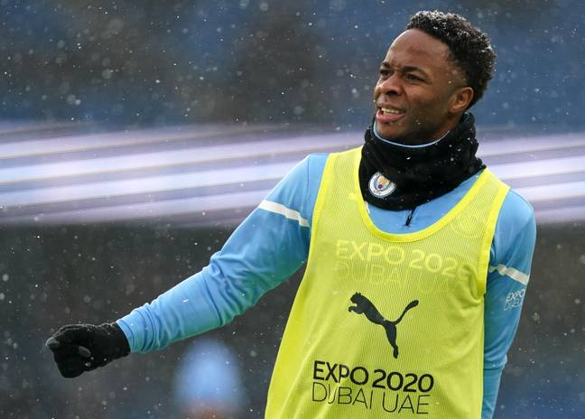 Sterling spent much of the early part of the season on the bench. Image: PA Images