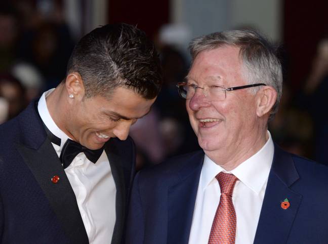 Ronaldo and Fergie still have a great relationship. Image: PA Images