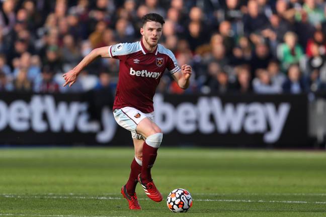 Declan Rice remains a Chelsea target. (Alamy)