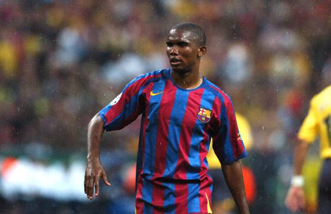 Eto'o played for Barcelona, Inter Milan and Chelsea during his career (Image: PA)
