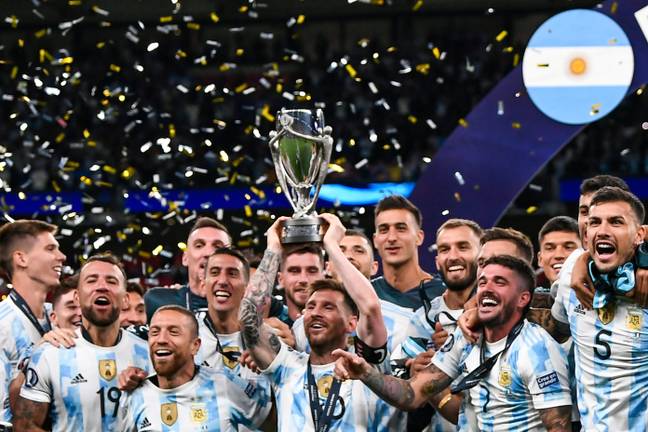 Messi ended the season with more silverware. Image: Alamy