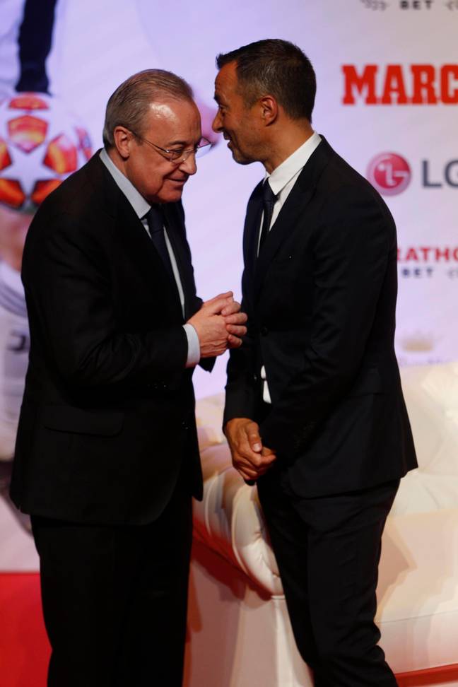 Ronaldo has reportedly instructed his agent Jorge Mendes to hold talks with Madrid president Florentino Perez (Image: Alamy)
