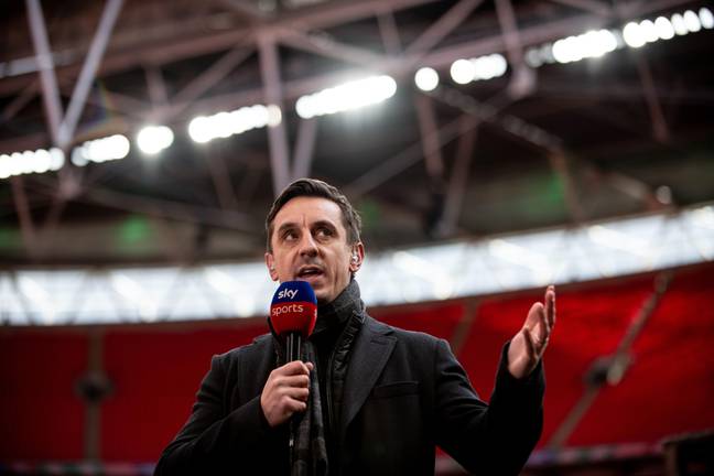 Gary Neville has never been one to shy his opinion from the spotlight. (Alamy)