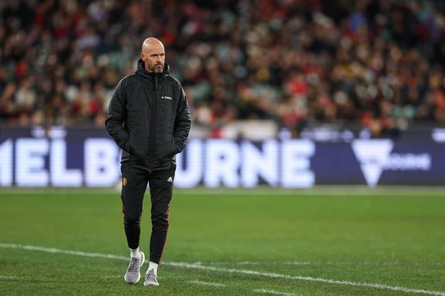 Ten Hag doesn't want to start a player who isn't integrated into the team yet. Image: Alamy