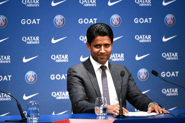 Nasser Al-Khelaifi won't be happy with the fine. Image: Alamy