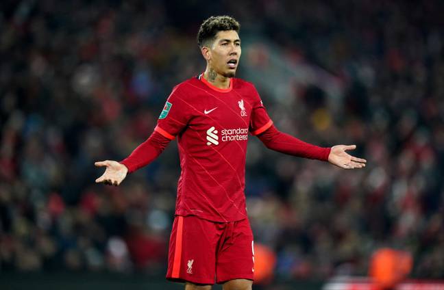Firmino has started just five Premier League games this season (Image: Alamy)