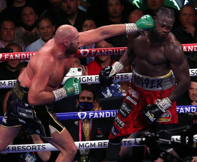 Fury dominated Wilder in their third meeting. Image: PA Images